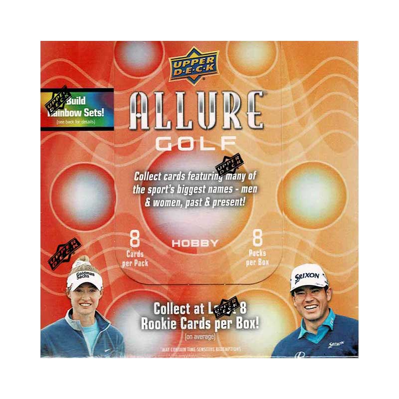 2026 Upper Deck Allure Golf Hobby Box 4/9入荷