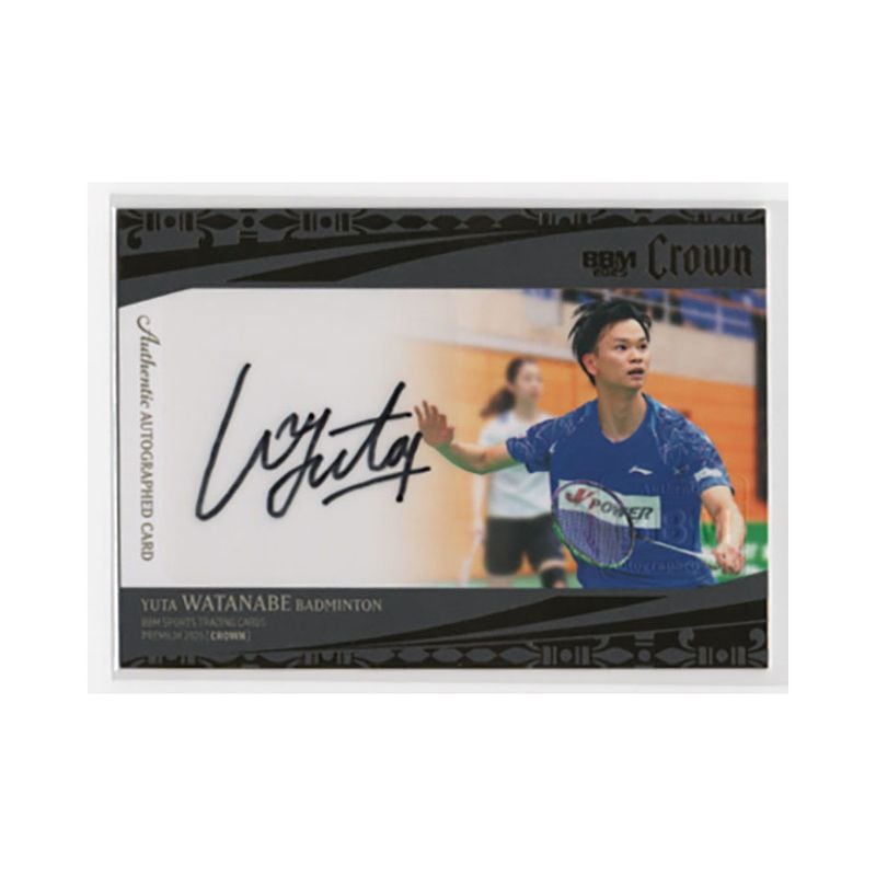 渡辺勇大【BBM 2025 CROWN】直筆サインカード 34/40