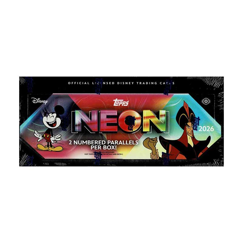 2026 Topps Disney Neon Hobby Box 4/17入荷！！ ｜カード