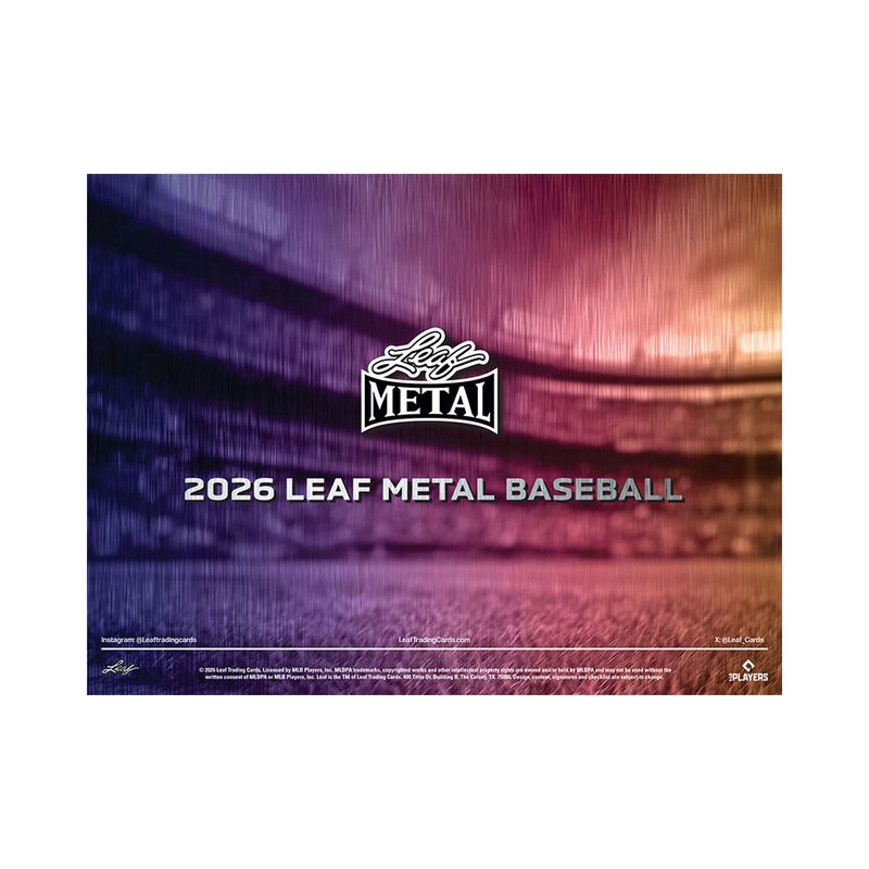 2026 Leaf Metal Baseball Hobby Box 4/22入荷