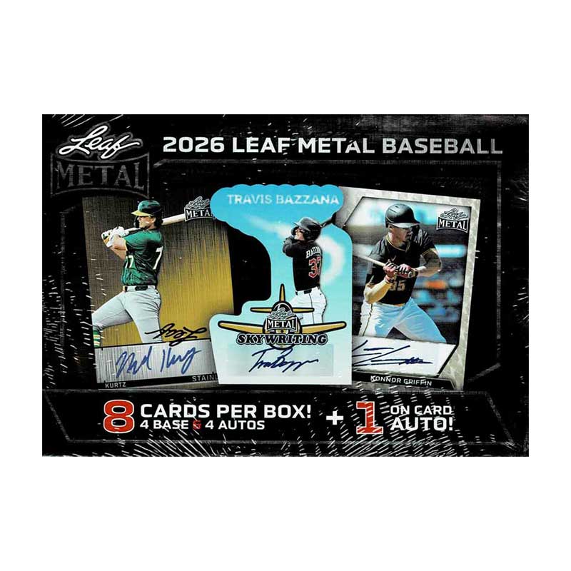 2026 Leaf Metal Baseball Hobby Box 4/22入荷