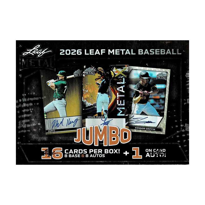 2026 Leaf Metal Baseball Jumbo Box 4/22入荷 ｜カードファナティック