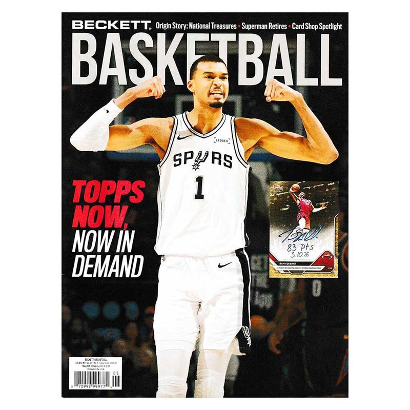 NBA Beckett Plus #404 2026年 5月号 （ベケット） 4/16入荷 ！！
