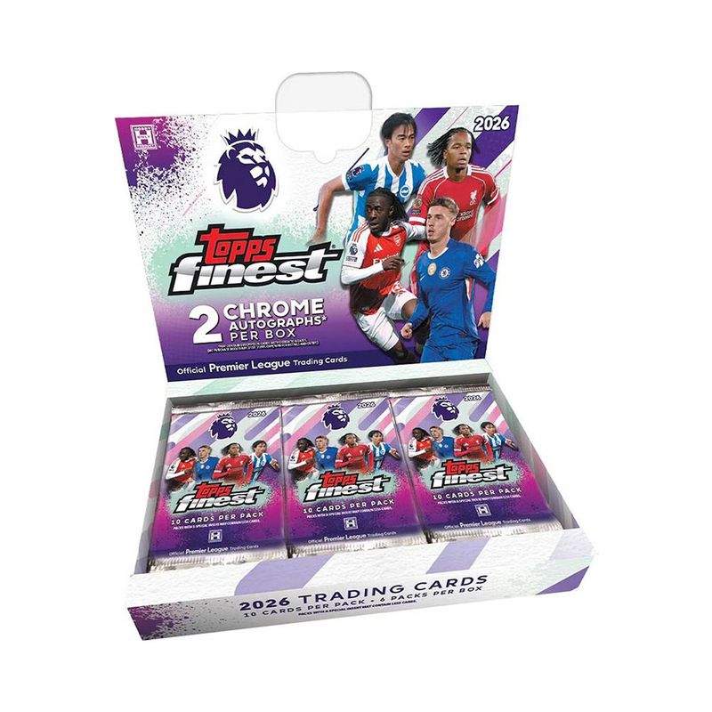 2025-26 Topps Premier League Soccer Hobby Box 9/18入荷！ ｜カード