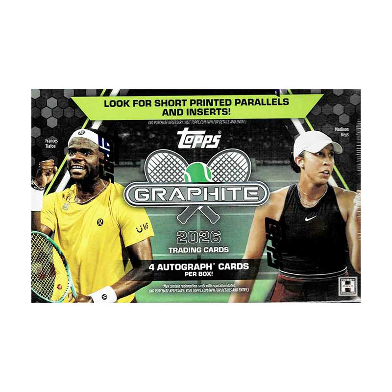 2026 Topps Graphite Tennis Hobby Box 4/24入荷 ｜カード