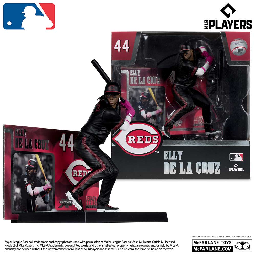 エリー・デラクルーズ Mcfarlane MLB 2026 (レッズ / ブラック) / Elly