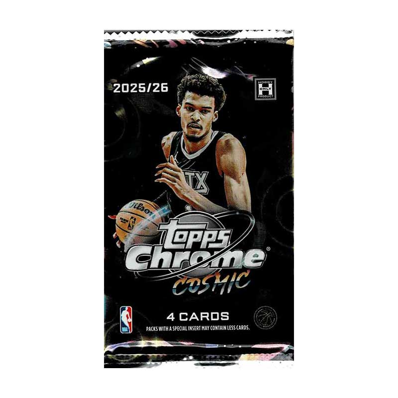 予約)NBA 2025-26 Topps Cosmic Chrome Basketball Hobby Pack 4/30