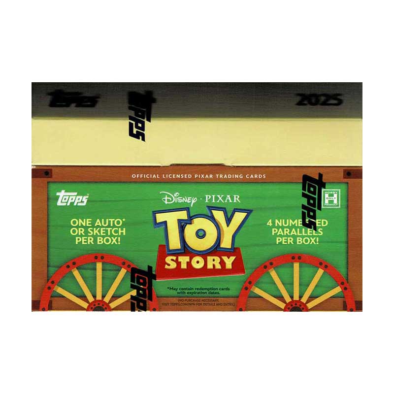 トイ・ストーリー 2025 Topps Crystal 30 Years of Toy Story Hobby Box 5/14入荷