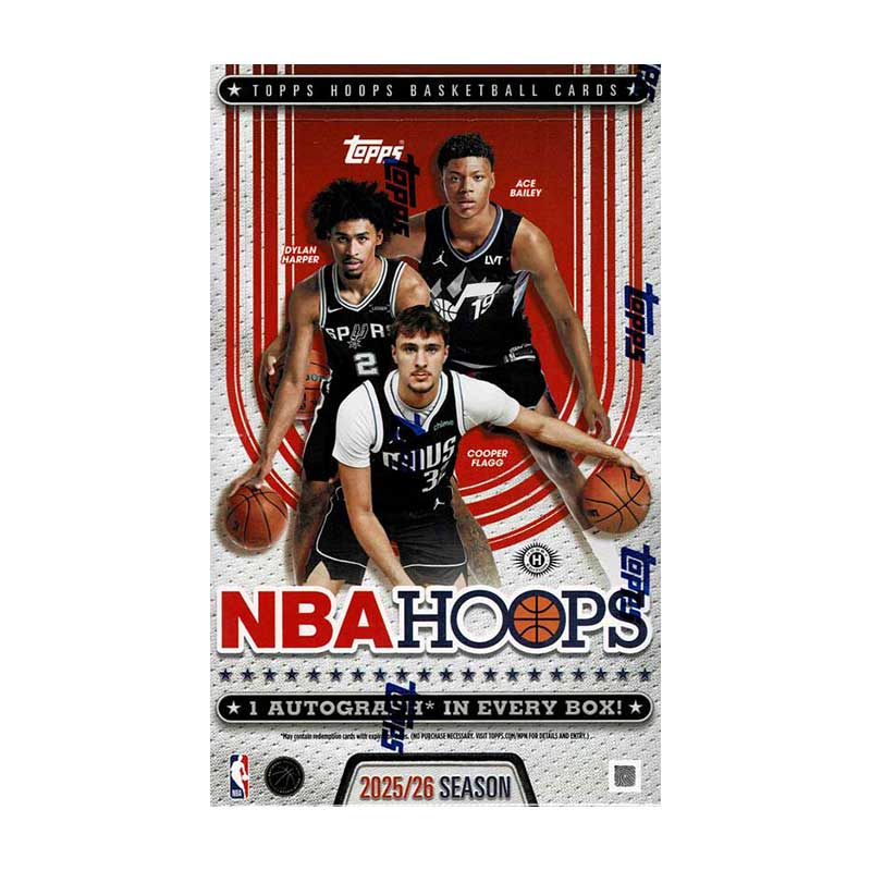 NBA 2025-26 Topps Three Basketball Hobby Box 3/5入荷 ｜カード