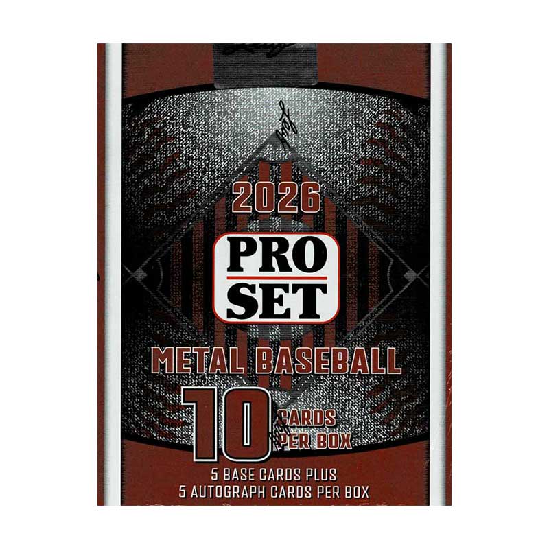 2026 Pro Set Metal Baseball Hobby Box 5/22入荷