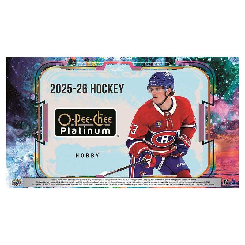 NHL 2025-26 UD O-Pee-Chee Platinum Hockey Hobby Box 5/22入荷