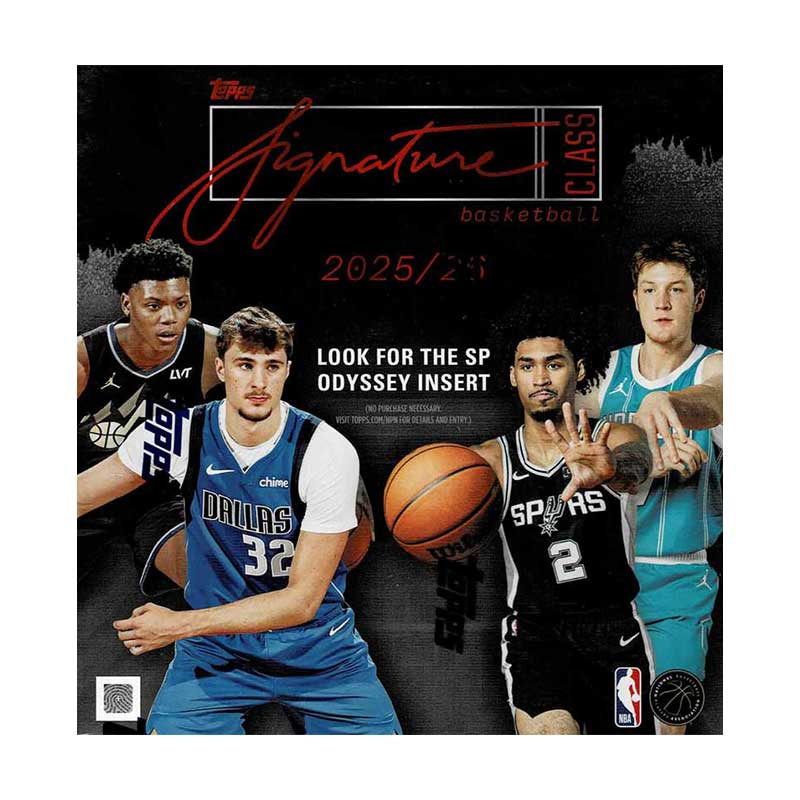 NBA 2025-26 Topps Signature Class Basketball Hobby Pack ｜カード