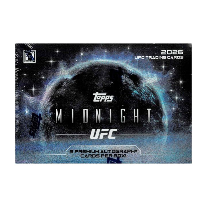 2026 Topps Midnight UFC Hobby Box 5/23入荷 ｜カードファナティック