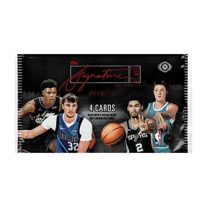 NBA　マクファーレン　クラブ会員限定　ヤングスター　3体　セット NBA 2025-26 Topps Signature Class Basketball Hobby Pack ｜カード