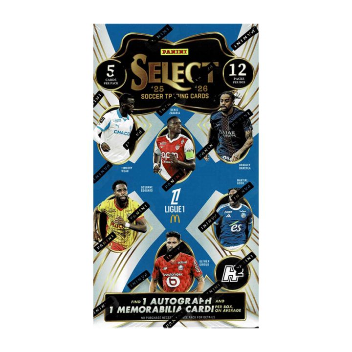 2025-26 Panini Select Serie A Soccer Hobby Box 4/30入荷 ｜カード