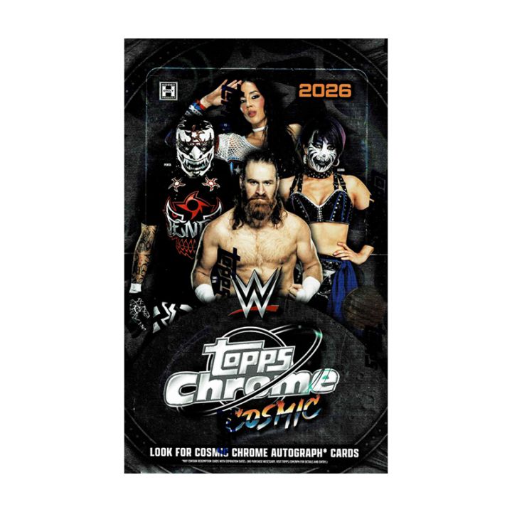 2026 Topps Cosmic Chrome WWE Wrestling Hobby Box 6/5入荷！！