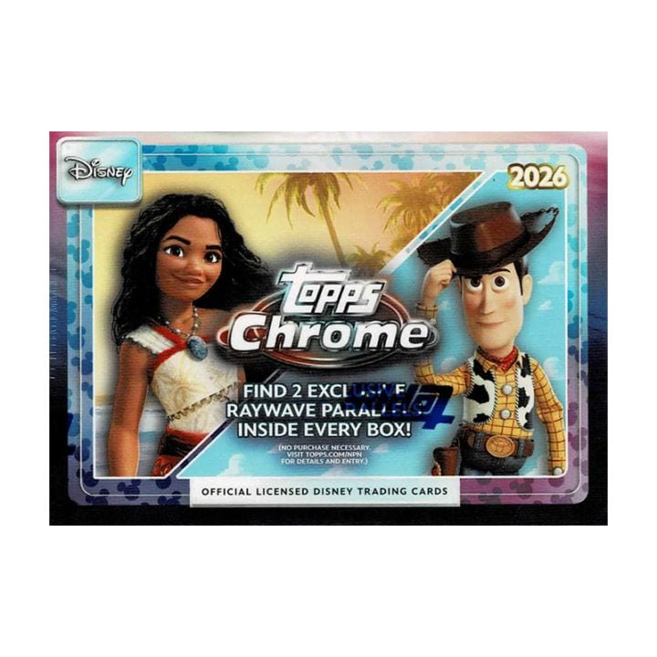 2026 Topps Chrome Disney Value Box 6/18入荷 ｜カードファナティック