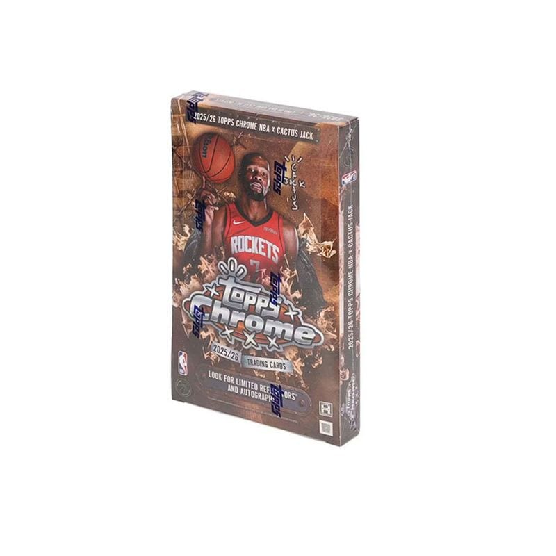 (予約)NBA 2025-26 Topps Chrome Cactus Jack Basketball Hobby Box 6/20入荷予定！