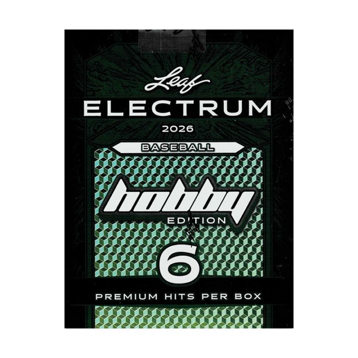 2026 Leaf Electrum Baseball Hobby Box 6/26入荷！