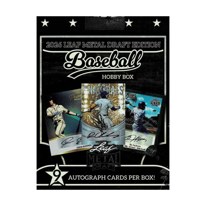 MLB 2026 Topps Chrome Black Baseball Hobby Box 4/30入荷 ｜カード