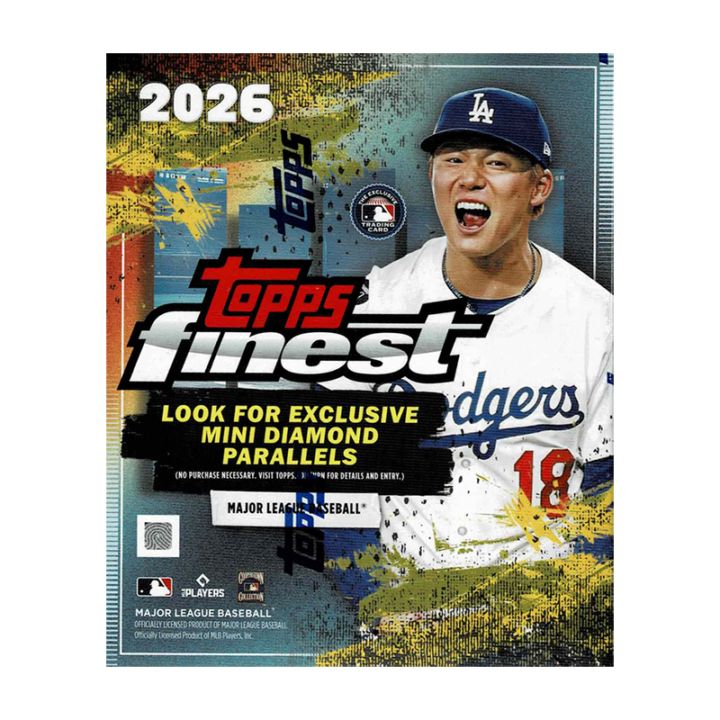 MLB 2026 Topps Finest Baseball Mega Box 7/9入荷