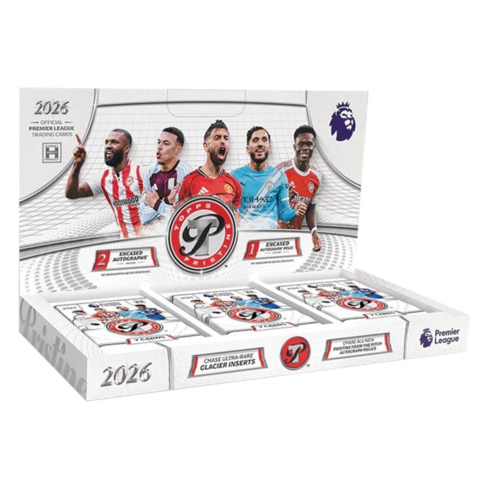 予約）2025-26 Topps Pristine Premier League Soccer Hobby Box 7/17