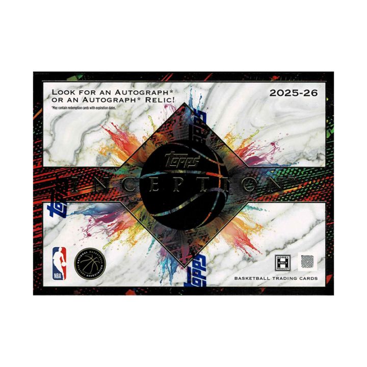 NBA 2025-26 Topps Inception Basketball Hobby Box 7/24入荷