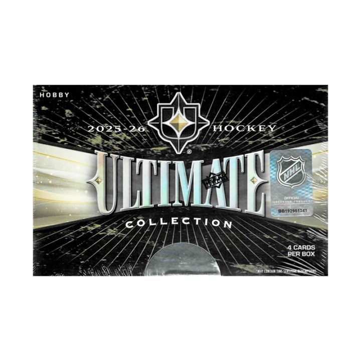 NHL 2025-26 Upper Deck Ultimate Collection Hockey Hobby Box 7/23より店頭販売中 価格はTel