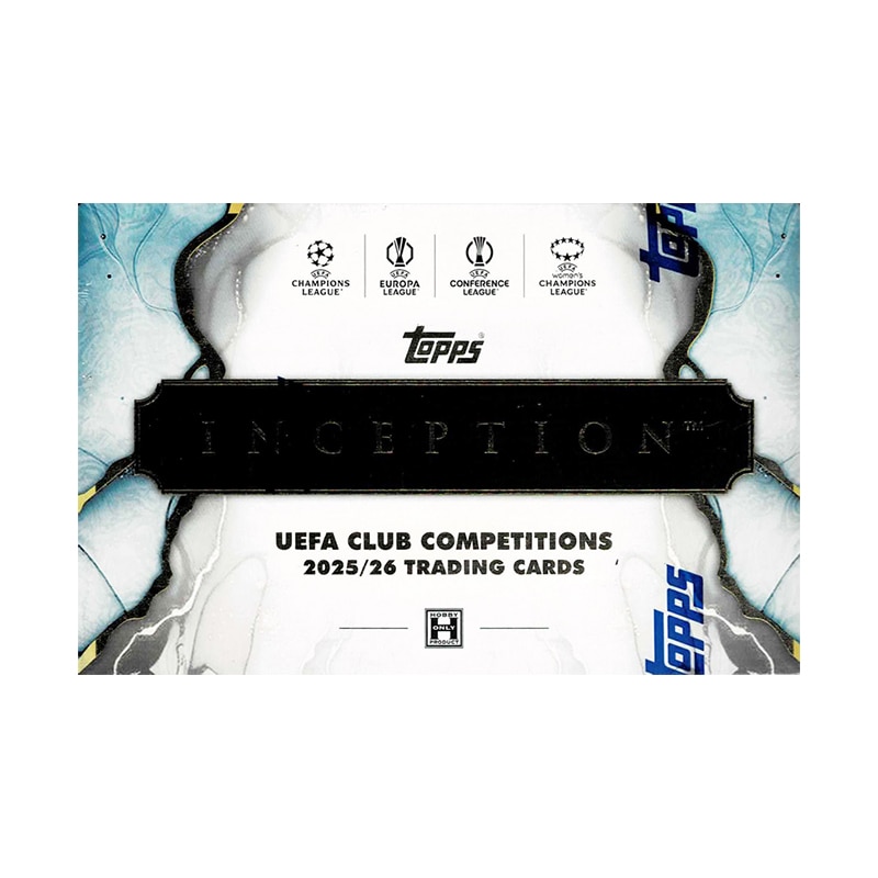 2025-26 Topps Inception UEFA Club Competitions Soccer Hobby Box 7/31入荷