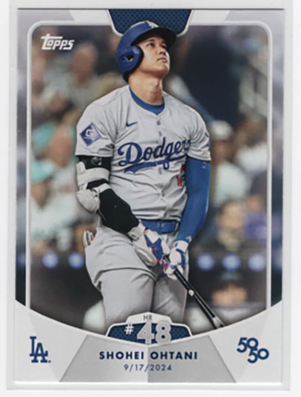 大谷翔平カード　けんじさん専用 大谷翔平【2024 Topps 50/50】HR#48 #96 ｜カードファナティック公式通販