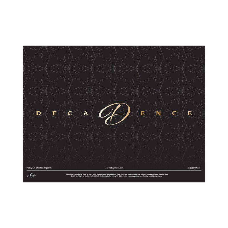 (予約)2026 Leaf Decadence Multi-Sport Box 8/14入荷予定！