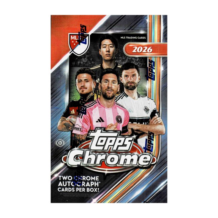 2026 Topps Chrome MLS Sccoer Hobby Box 9/11入荷
