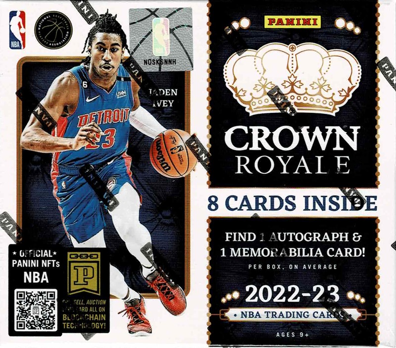 NBA 2022-23 Panini Crown Royale Basketball Box 5/18入荷 の通販