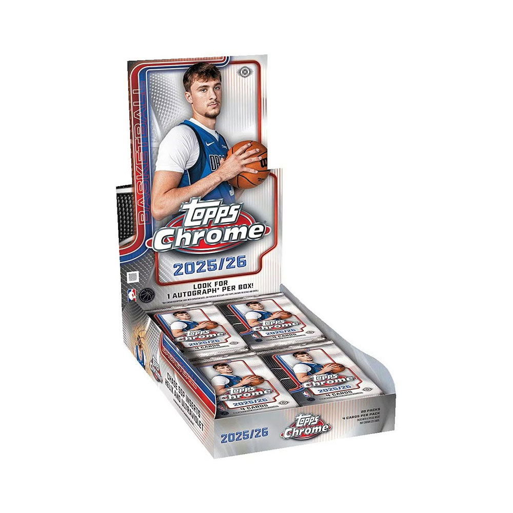 NBA 2025-26 Topps Chrome Basketball Hobby Box 12/24入荷 ｜カード