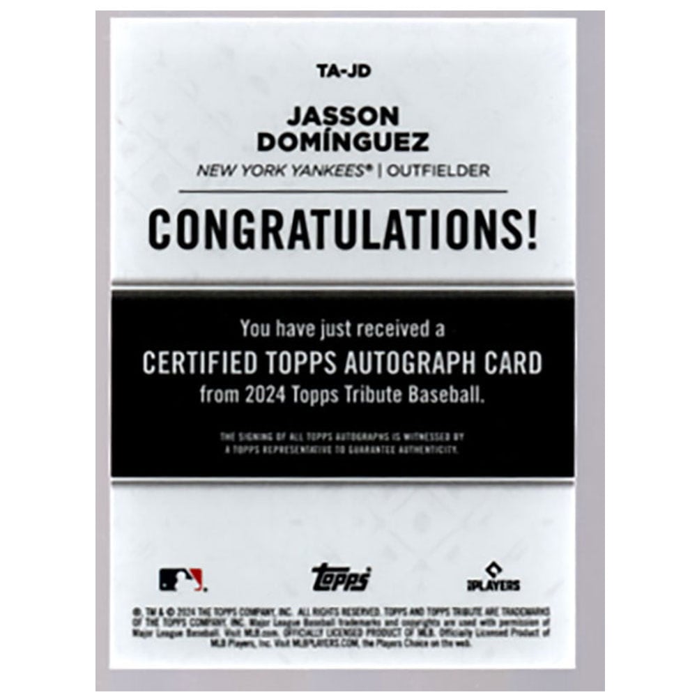 99枚限定 Jasson Dominguez 2024 Topps Japan Edition Cherry Blossom 桜 パラレル Rookie Card MLBカード 99枚限定 Jasson Dominguez 2024 Topps Japan Edition Cherry Blossom 桜 パラレル Rookie Card MLBカード