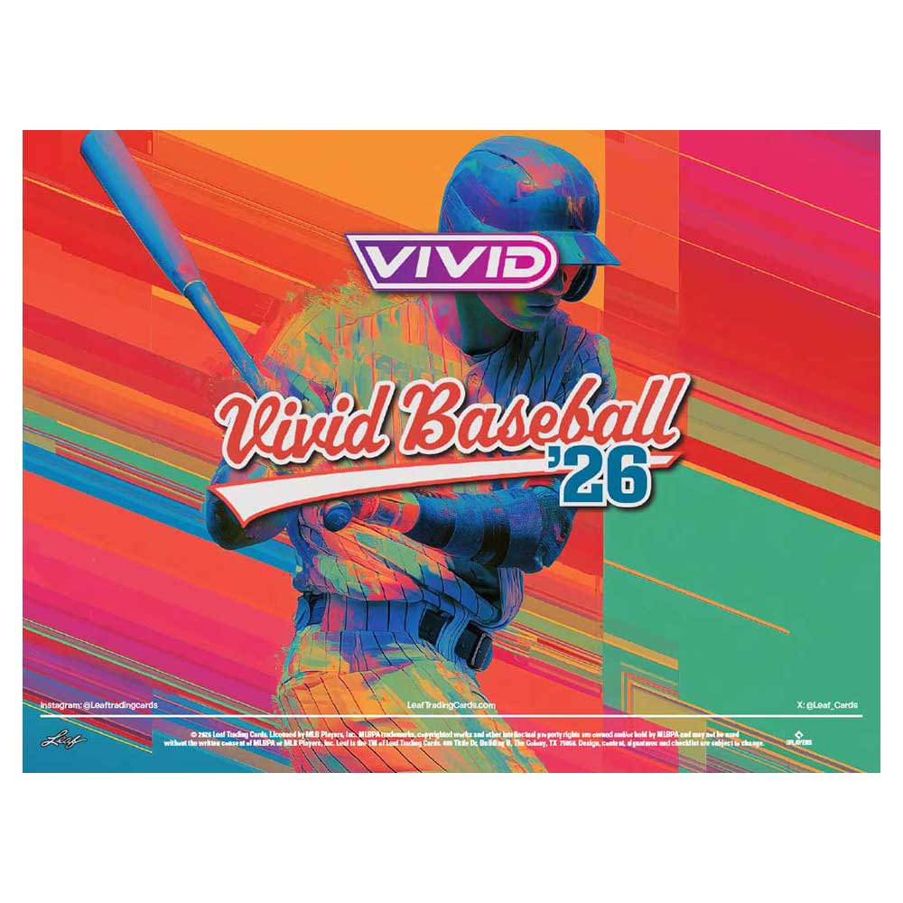 2026 Leaf Vivid Baseball Jumbo Box 6/5入荷！ ｜カード