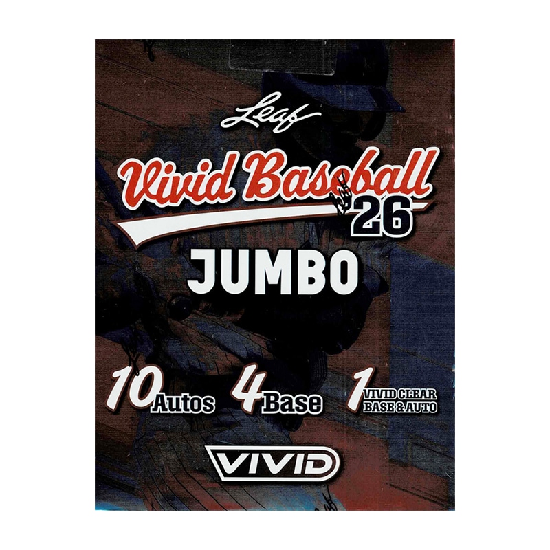 2026 Leaf Vivid Baseball Jumbo Box 6/5入荷！ ｜カード