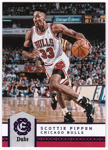スコッティ・ピッペン（Scotty Pippen)のフィギュア　バスケ Amazon.co.jp: Bleacher Creatures USA バスケットボール スコッティ