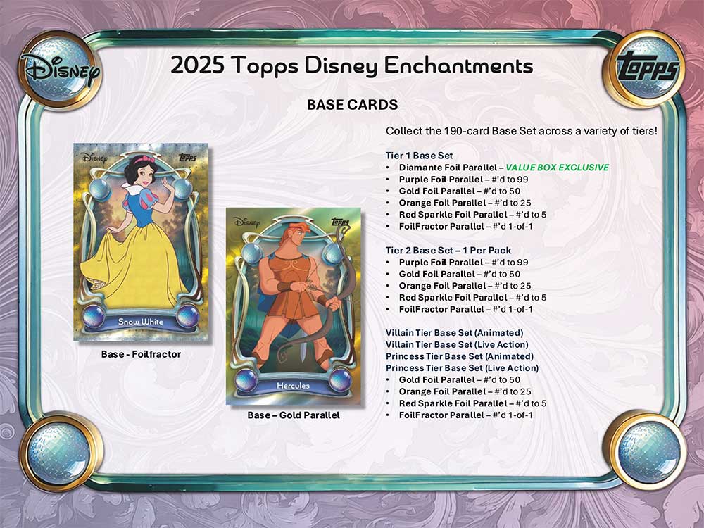 2025 Topps Disney Wonder Hobby Box 10/16入荷 ｜カード