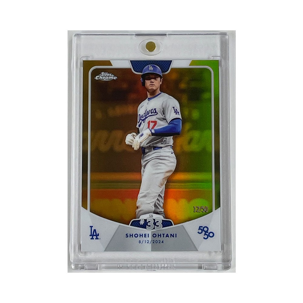 大谷翔平【2024 Topps 50/50】SB#33 #69 12/50 ｜カード