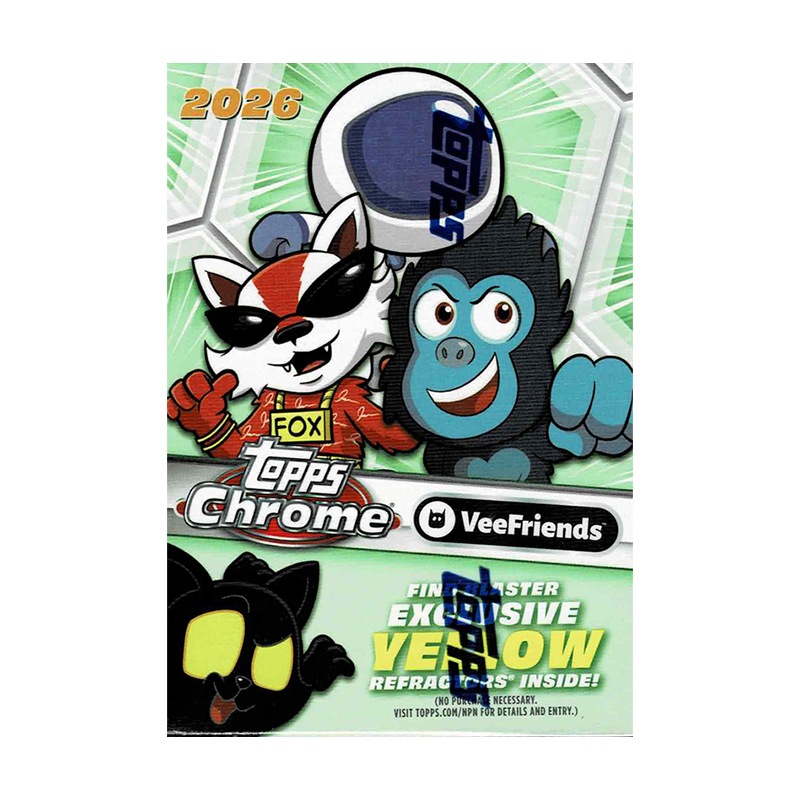 2026 Topps Chrome VeeFrineds Value Box 6/11入荷！ ｜カード