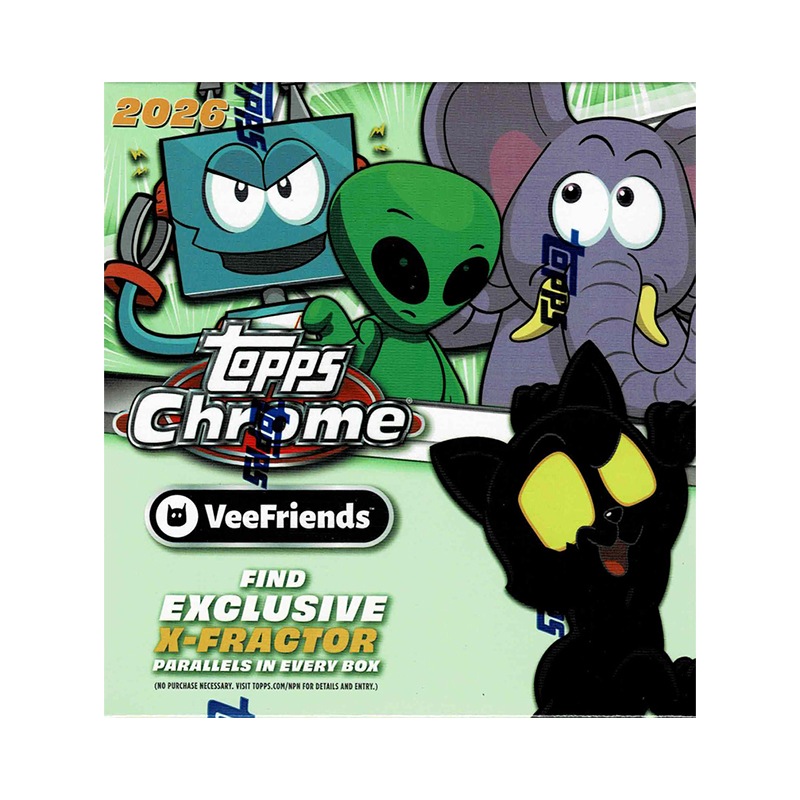 2026 Topps Chrome VeeFrineds Mega Box 6/11入荷！ ｜カード