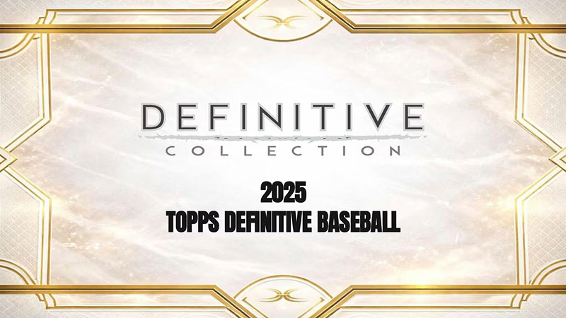 MLB 2025 Topps Definitive Collection Baseball Hobby Box 4/29発売