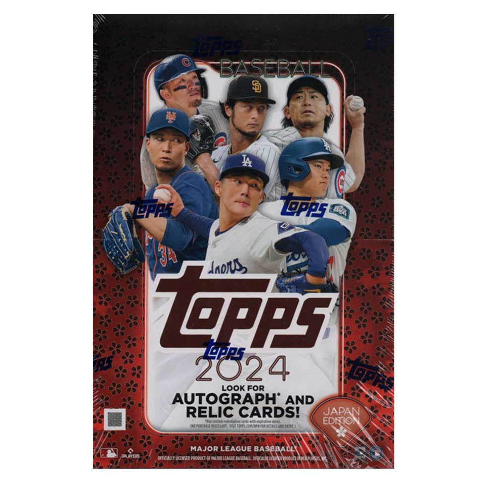 【未開封】Topps 2024 MLB Japan Edition 1BOX 未開封】Topps 2024 MLB Japan Edition 1BOX Topps MLB Baseball JAPAN