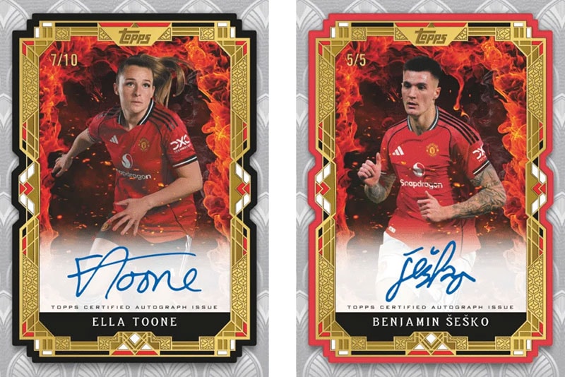 2025-26 Topps Manchester United Palatial Hobby Box 4/24入荷