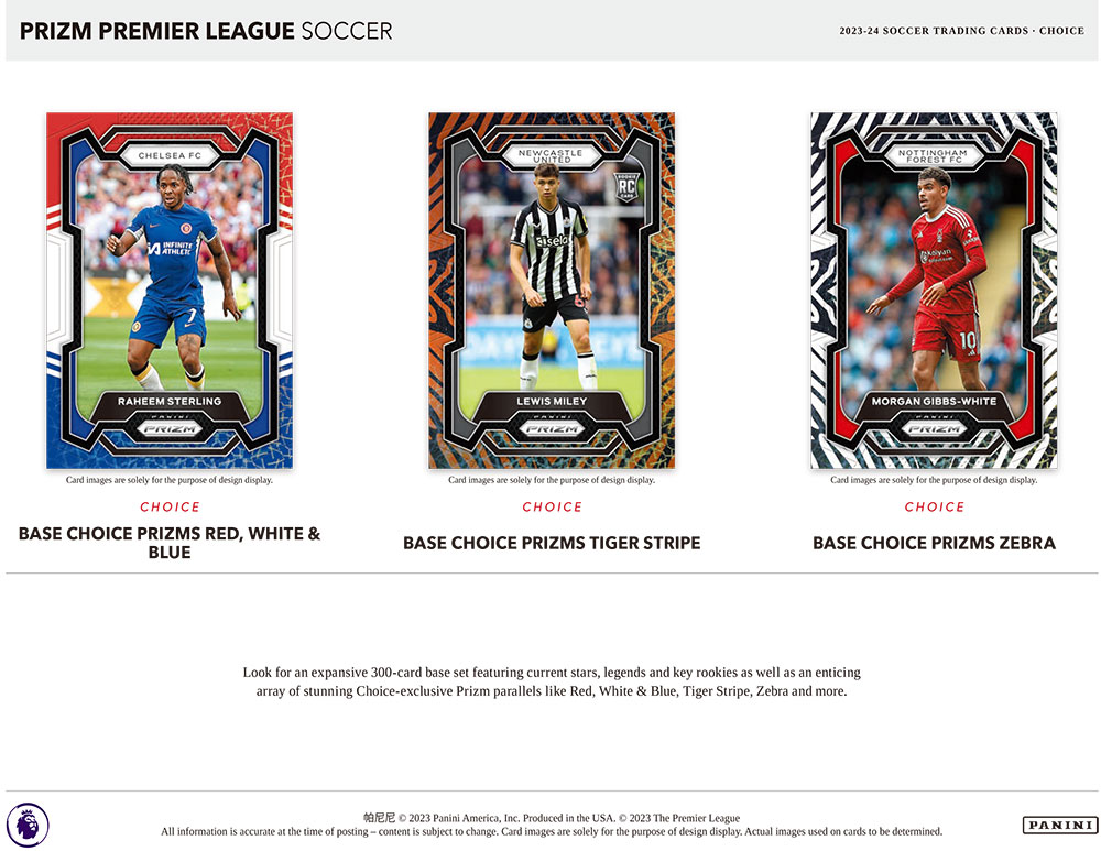 2023-24 Panini Prizm Premier League Soccer Choice Box 3/5入荷