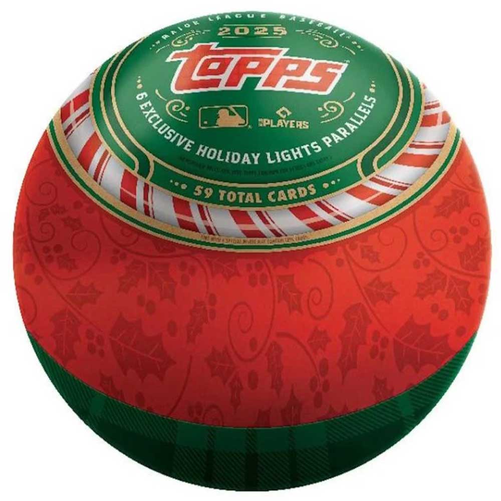 MLB 2025 Topps Holiday Baseball Collector's Tin 3-Tins Box 10/23