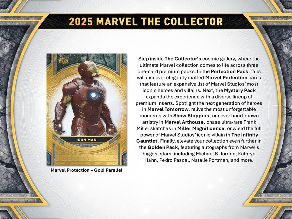 2025 Topps Marvel The Collector Hobby Box 2/6入荷 ｜カード