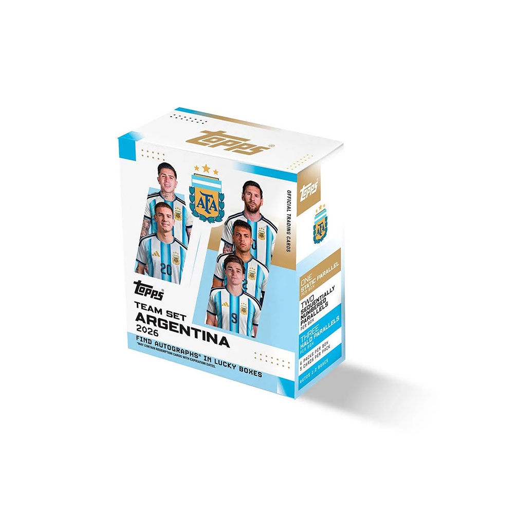その他 2026 Topps Argentina Team Set Soccer 2026 Topps Argentina Team Set Soccer Hobby Box 6/12入荷 ｜カード