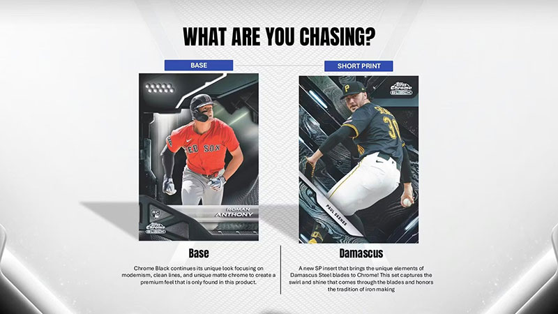 MLB 2026 Topps Chrome Black Baseball Hobby Box 4/30入荷 ｜カード